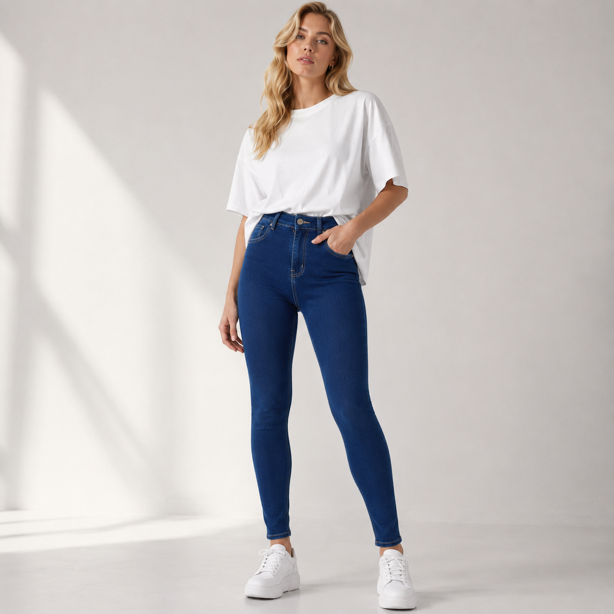 A-Flash Women Slim Fit Jeans — Alternate Wash